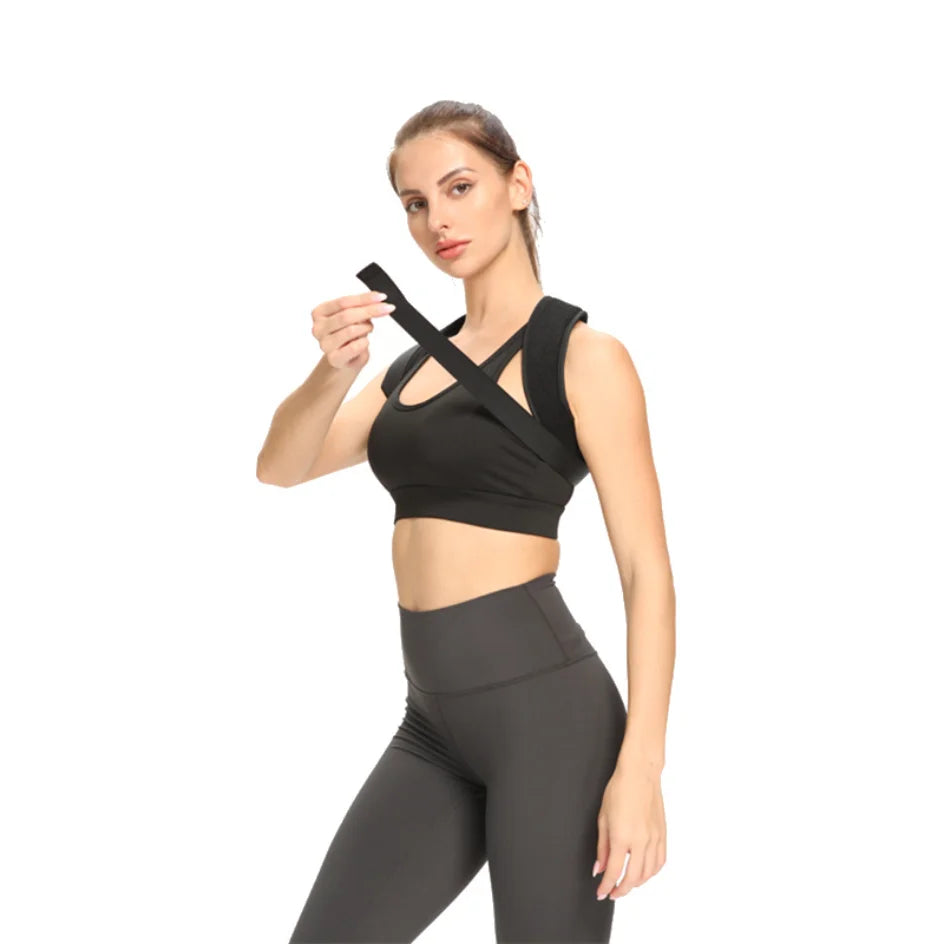 Adjustable posture corrector belt