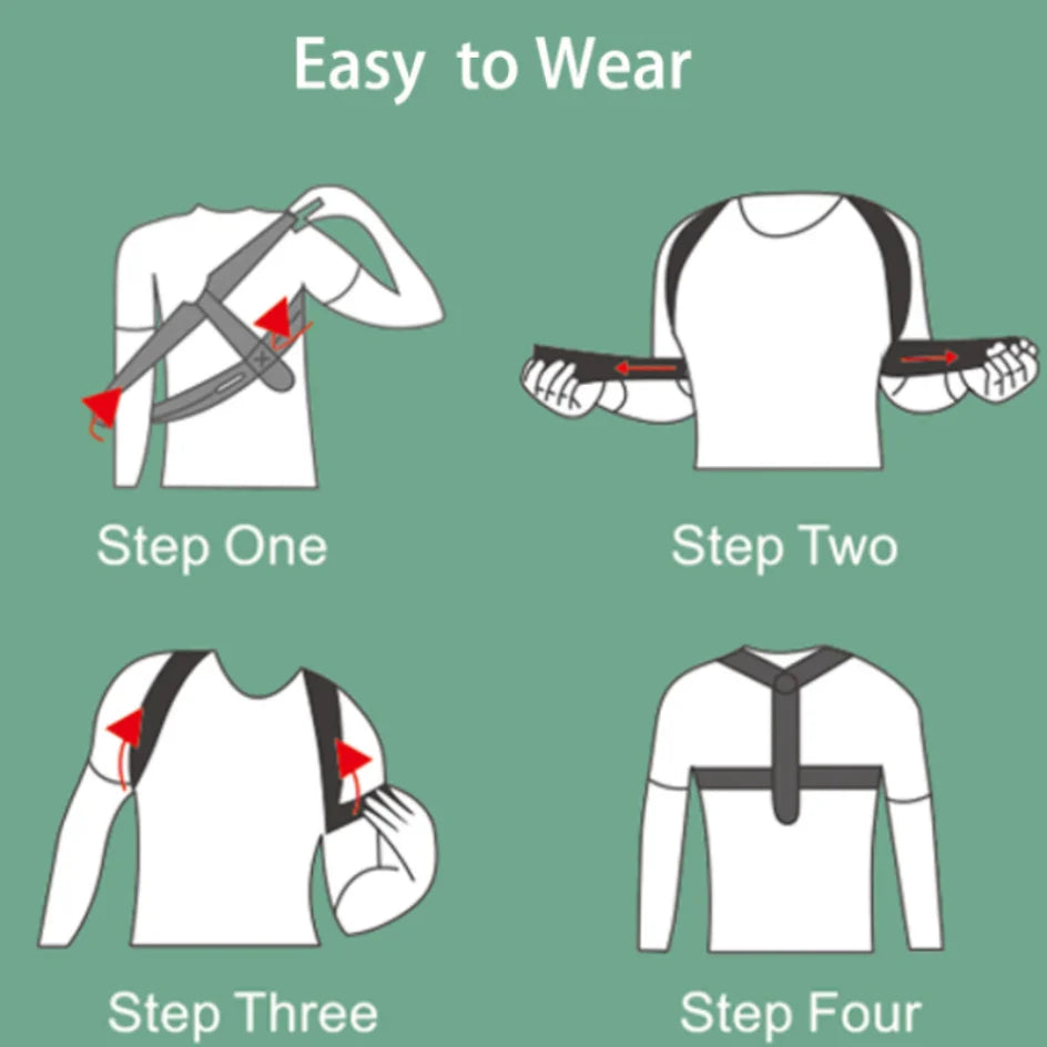 Adjustable posture corrector belt