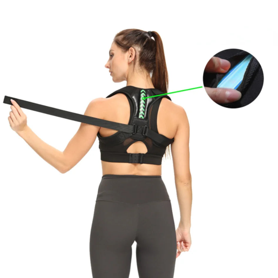Adjustable posture corrector belt